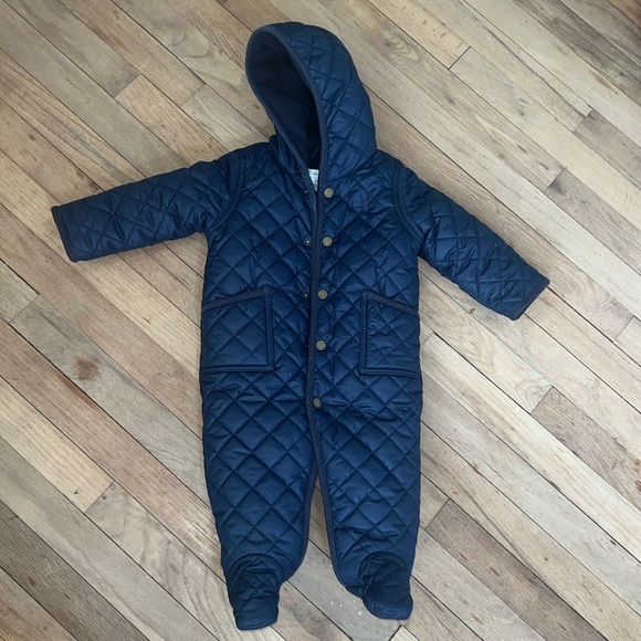 Ralph Lauren Baby Water Repellent Hooded Barn Bunting 9 months - Picture 1 of 8